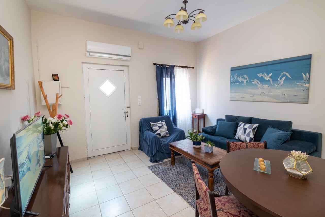 Styl Apartment Hriszí Aktí Haniá Kültér fotó